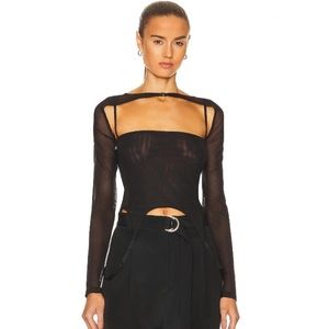 Miaou Phoenix 2-Piece Top Size M